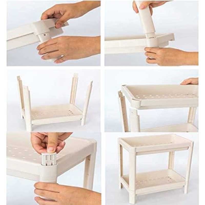 4 Tiers Rectangular Storage Rack - Image 5