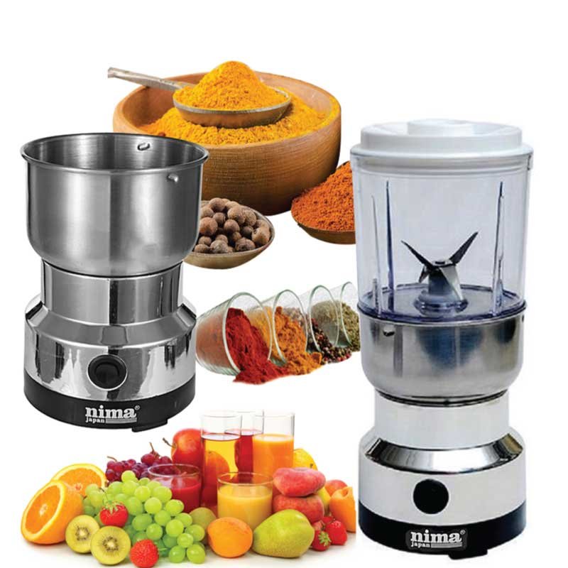 Electric Grinder & Juicer -Nima 2 in 1
