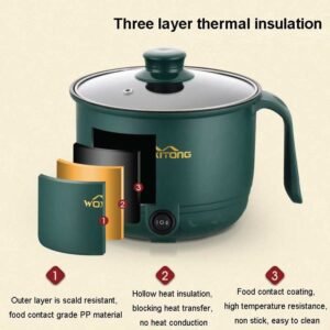 Singel Layer Mini Cooking Hot Pot